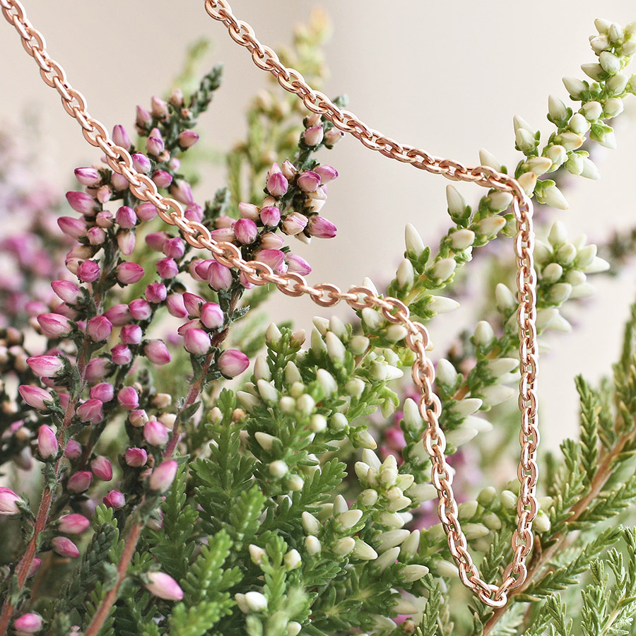 Золотая цепочка "Якорь" 0,5п фото 3