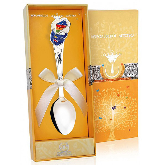 Серебряная ложка "Авиатор"