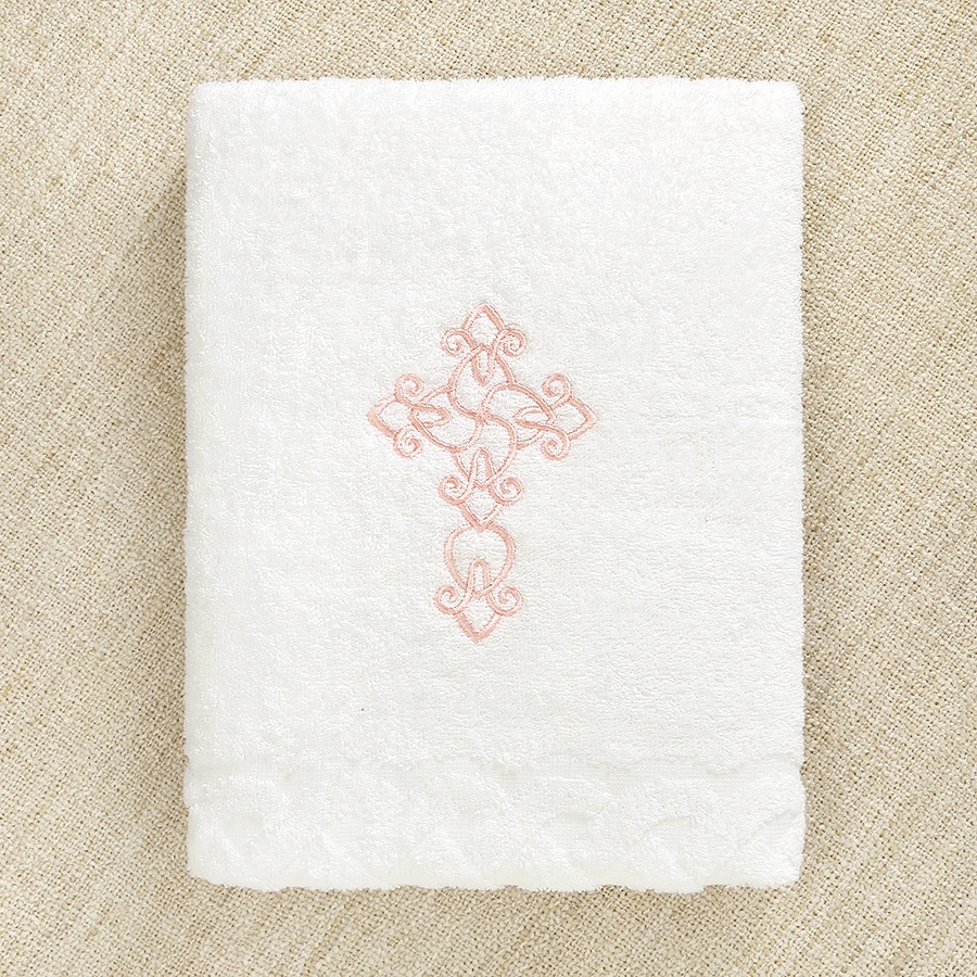 Крестильный набор для девочки "Вероника" с полотенцем фото 3