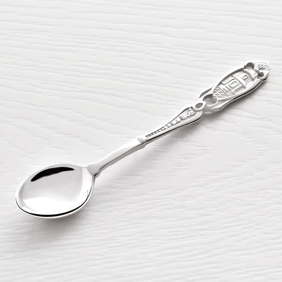 Серебряная ложечка "Часовенка" фото 3