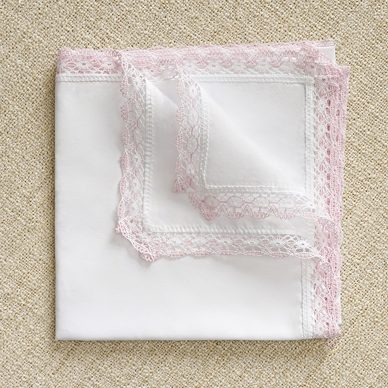 Пеленка с кружевной оторочкой фото 4