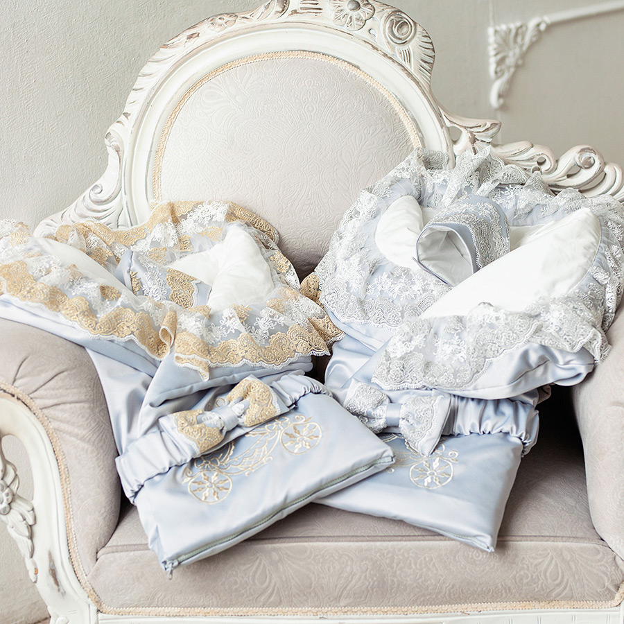 Конверт на выписку "Тезоро" серый - все сезоны фото 2