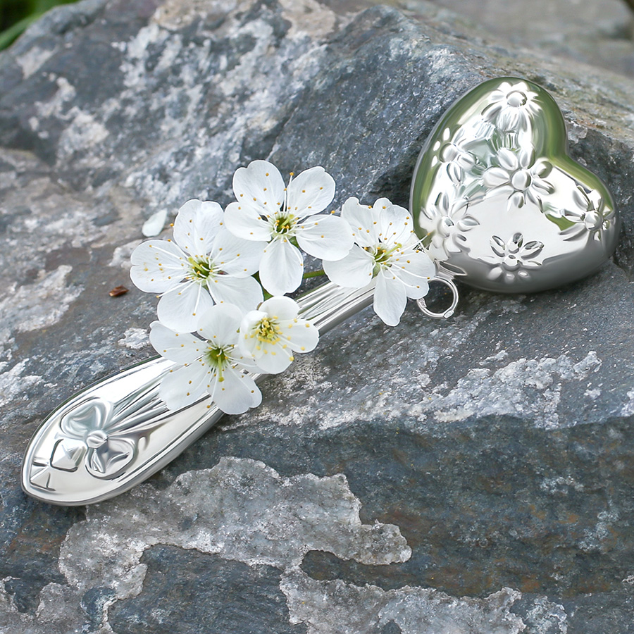 Ложка и погремушка "Сердце" фото 3