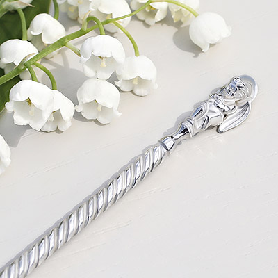 Серебряная ложка "Ангелочек"