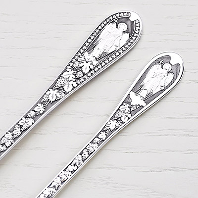 Серебряная ложка "Архангел Михаил"