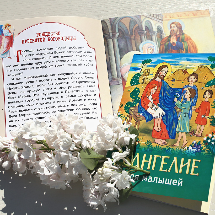 Евангелие для малышей в мягкой обложке фото 2