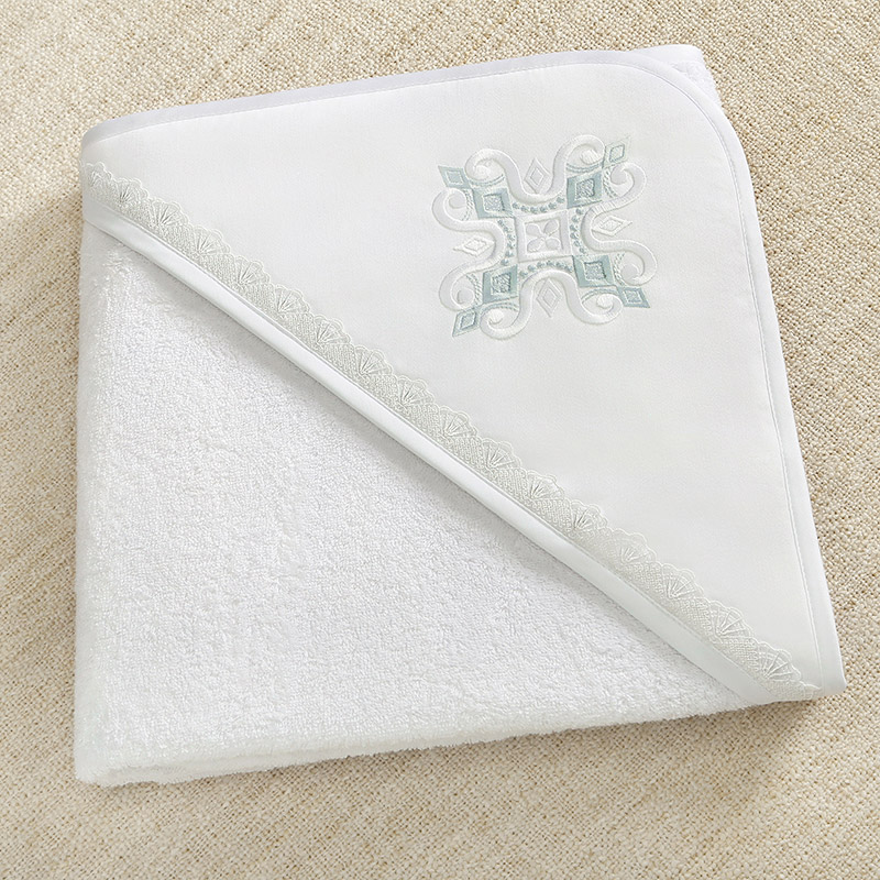 Махровый полотенце с уголком "Крестик с ромбиками" фото 5