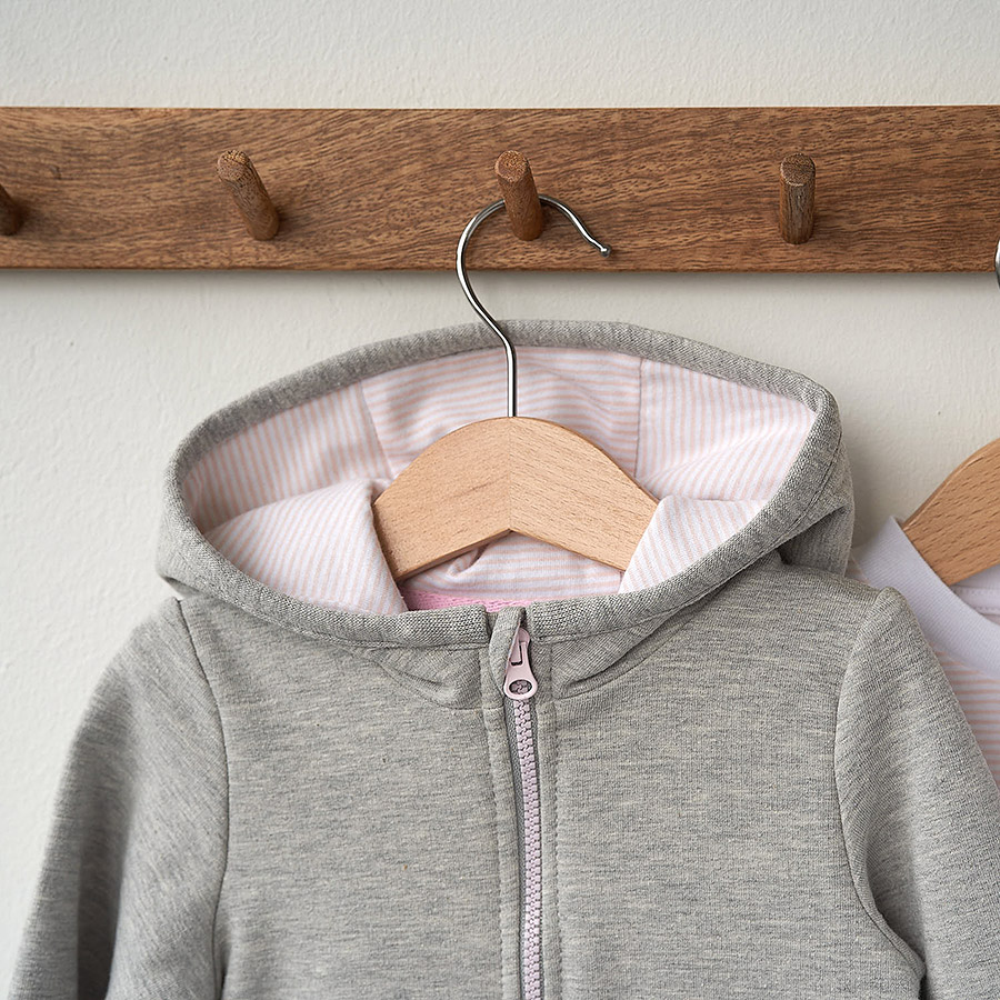 Комбинезон Морозик серо-розовый фото 9