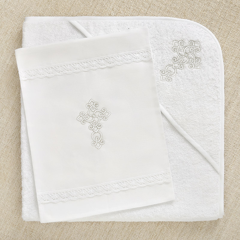 Мешочек для крестильных принадлежностей "Ажурный крест" фото 6