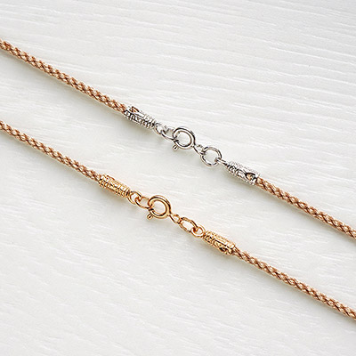 Фото товара "Гайтан ЛЕПТА бежево-золотистый" из магазина ЛиноБамбино