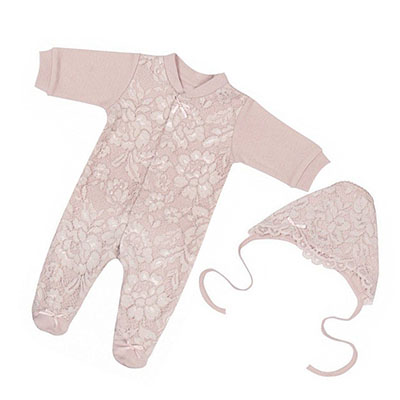 Фото товара "Комплект "Азалия", кружевной" из магазина ЛиноБамбино