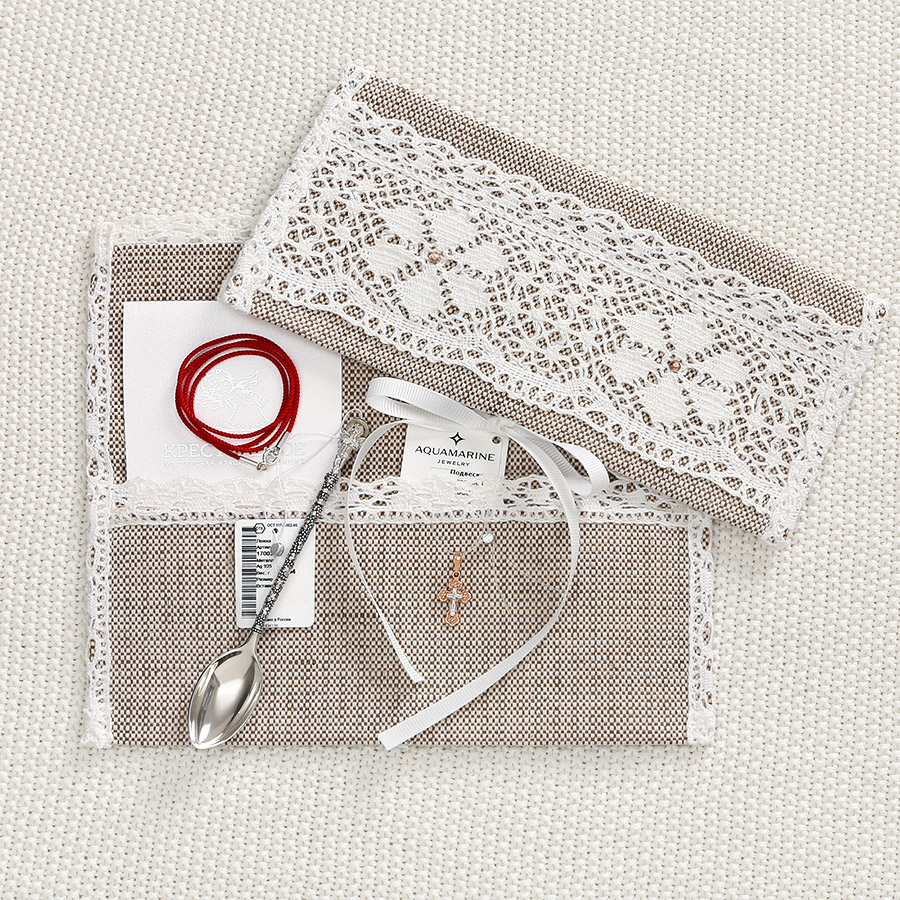 Льняной конвертик для денег фото 1