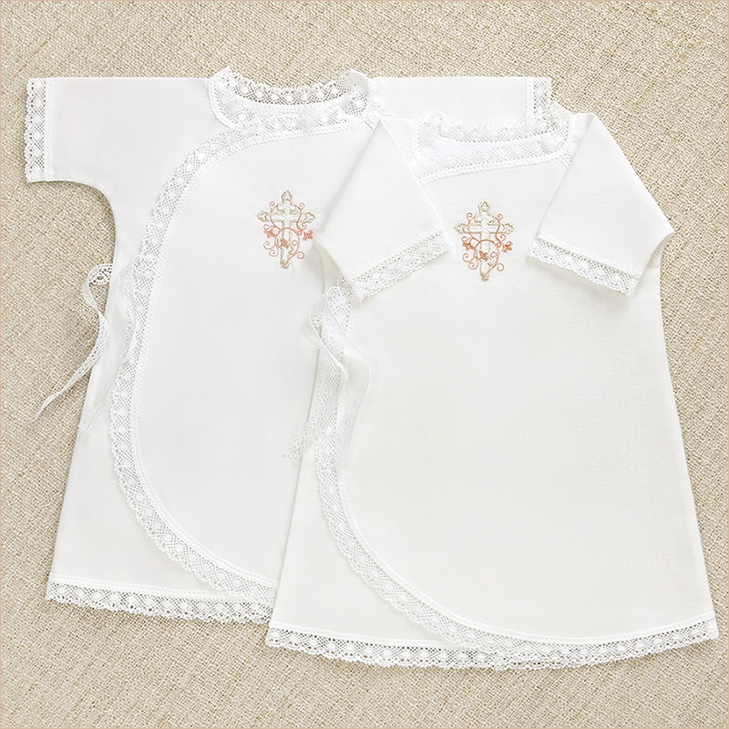 Крестильная распашонка "Анна" для девочки фото 4