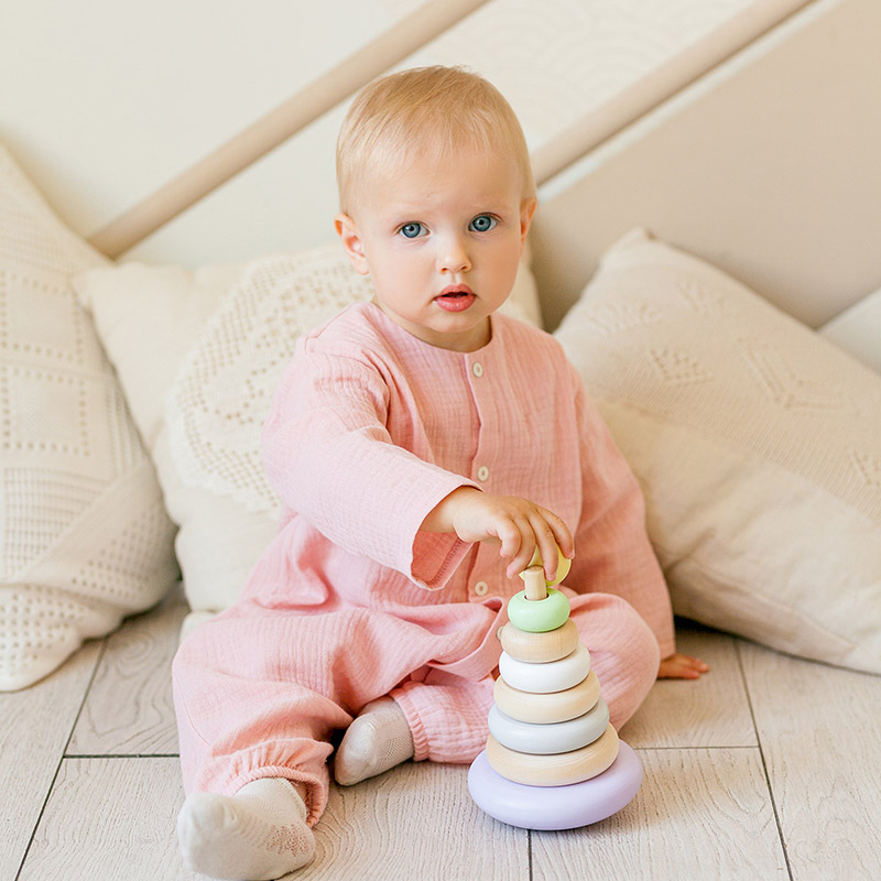 Комбинезон Облачко зефир из муслина фото 6