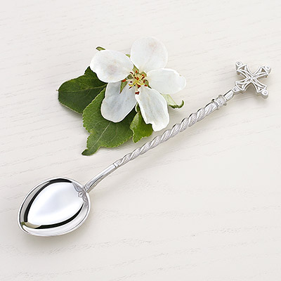 Серебряная ложка "Равносторонний крест"