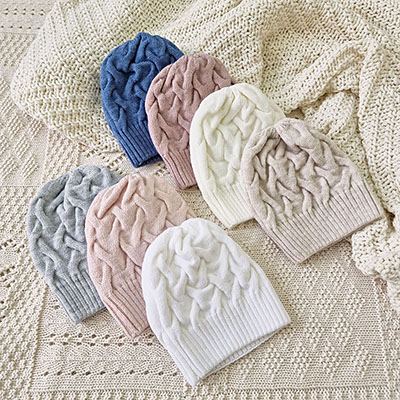 Шапочка меланж "Остин" - миниатюра фотографии товара в каталоге ЛиноБамбино