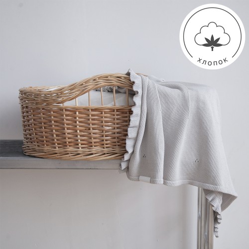 Детский плед "Милки" Аперо серый фото 4