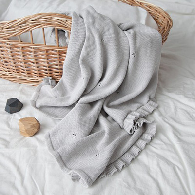 Детский плед "Милки" Аперо серый - миниатюра фотографии товара в каталоге ЛиноБамбино