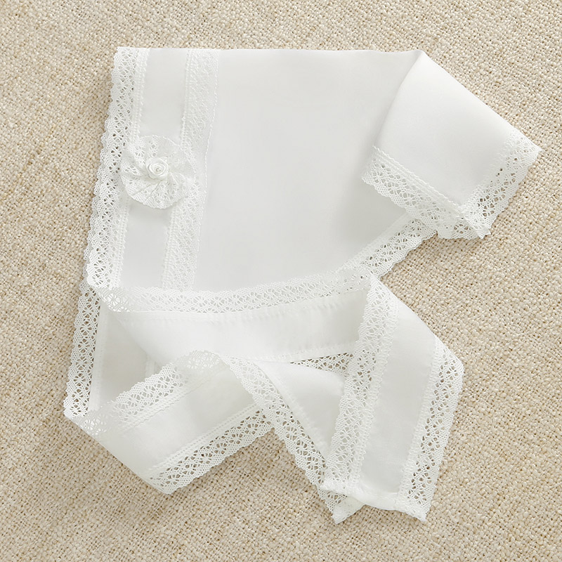 Косынка с цветочком "Ангелина" фото 3