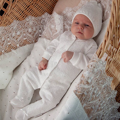 Комплект "Прованс" для новорожденного - миниатюра фотографии товара в каталоге ЛиноБамбино