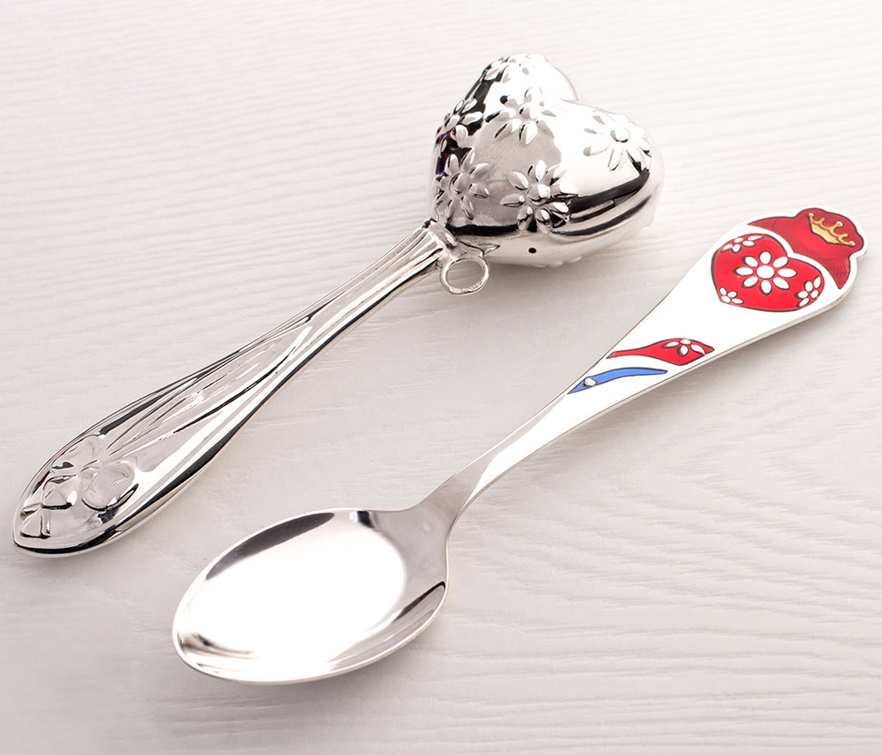 Ложка и погремушка "Сердце" фото 5