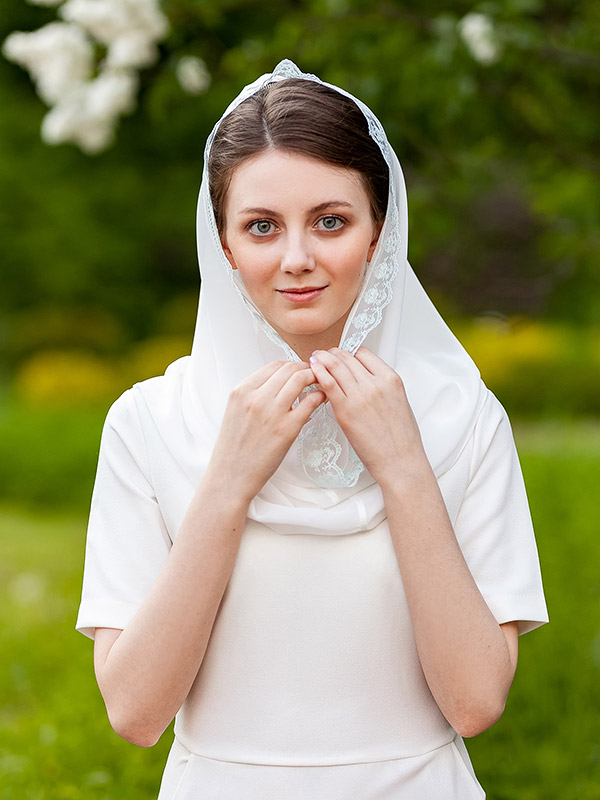 Православный снуд-хомут "Тиффани" женский фото 3