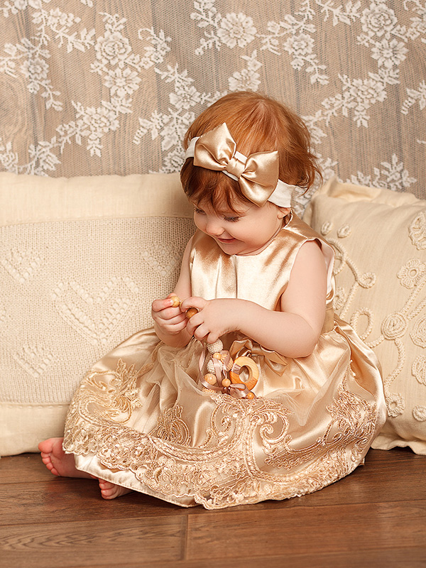 Платье "Асселина" бежевое фото 2