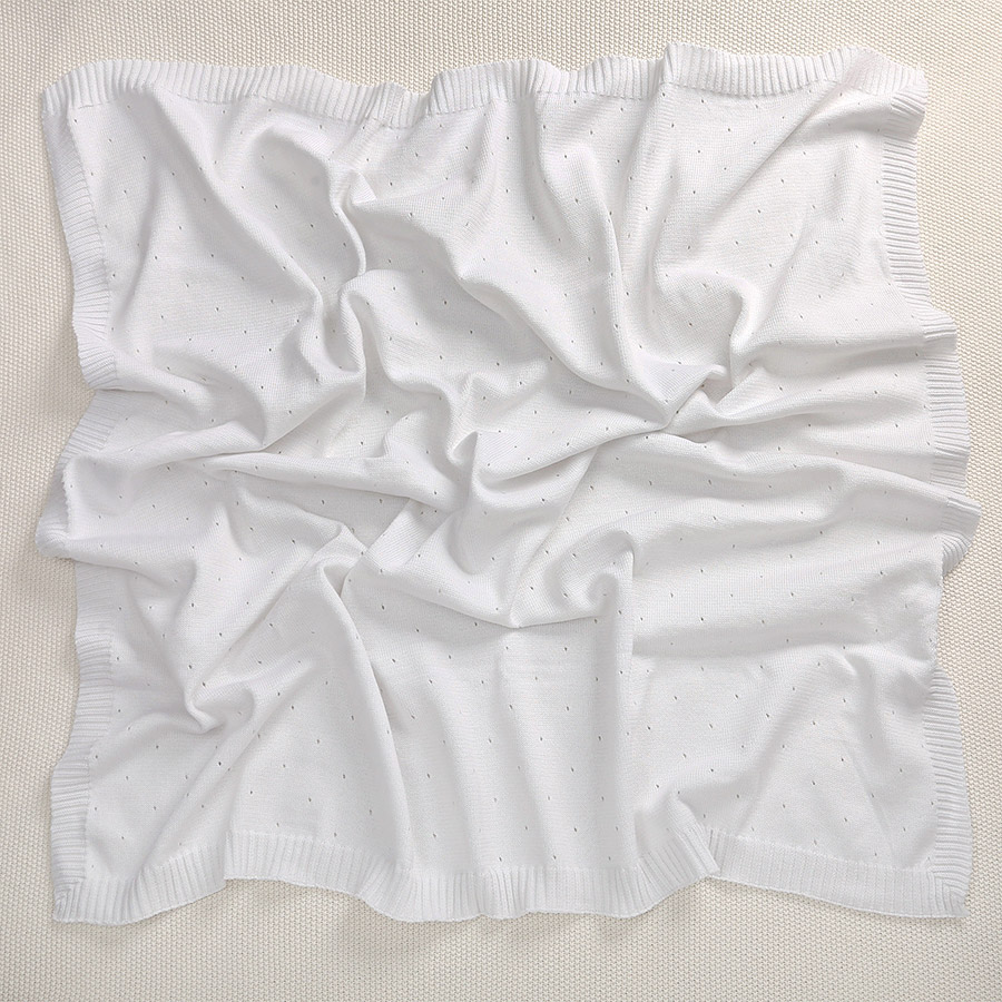 Плед "Капелька" белый фото 2