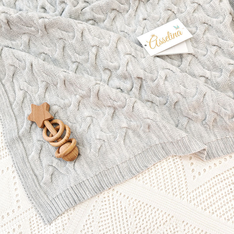 Плед "Остин",  серый фото 1