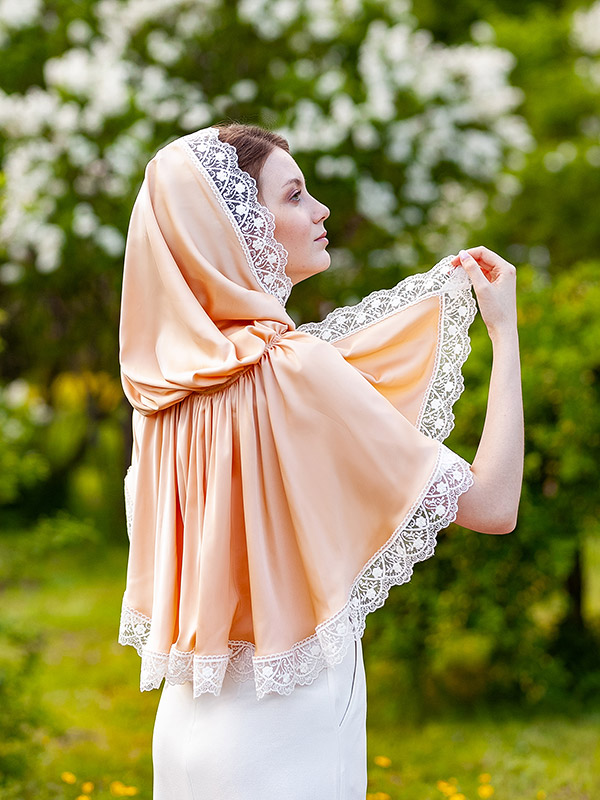 Православная накидка с капюшоном "Мелитина" фото 4