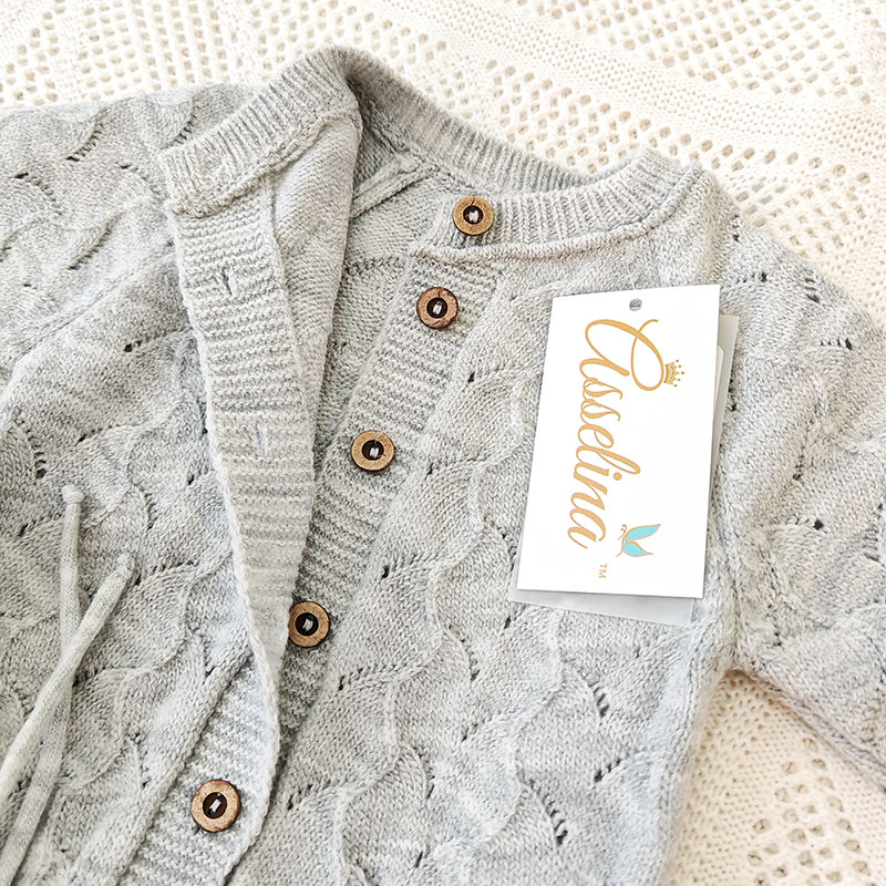 Комплект  "Нила" на выписку, серый фото 3