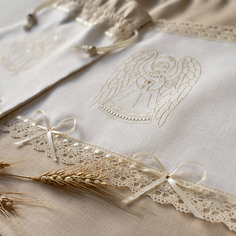 Мешочек для крестильных принадлежностей "Ангелочек" фото 5