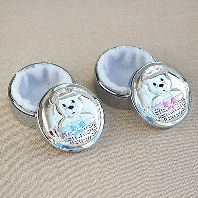 Шкатулка "Мишка" для первого зубика - миниатюра фотографии товара в каталоге ЛиноБамбино