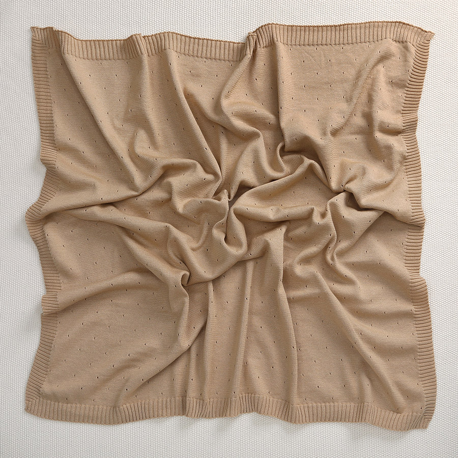 Плед "Капелька" карамель фото 1