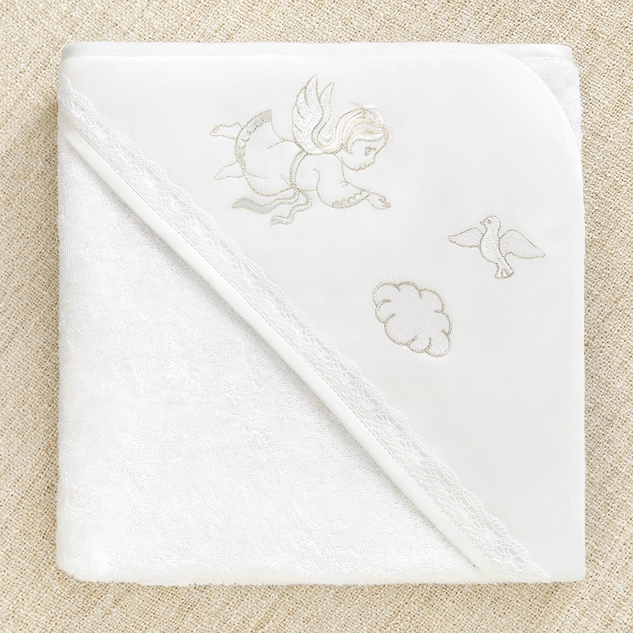 Фото товара "Детский крестильный набор "Ангел" с полотенцем" при наведении