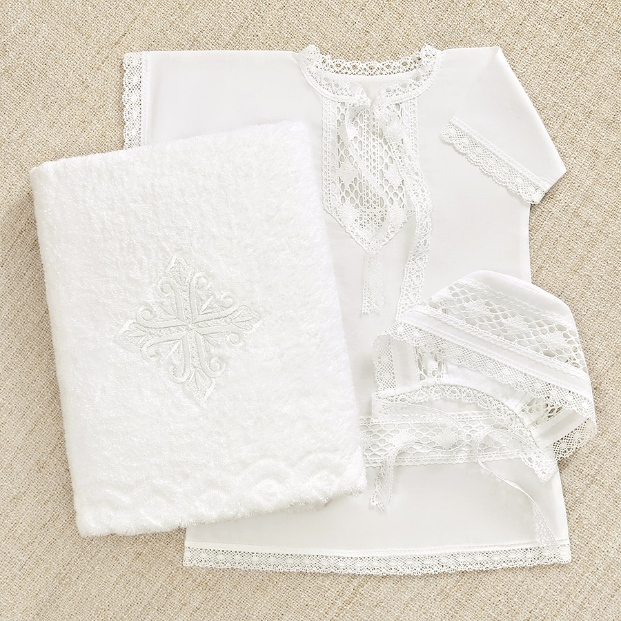 Крестильная рубашка "Павел" для мальчика фото 6