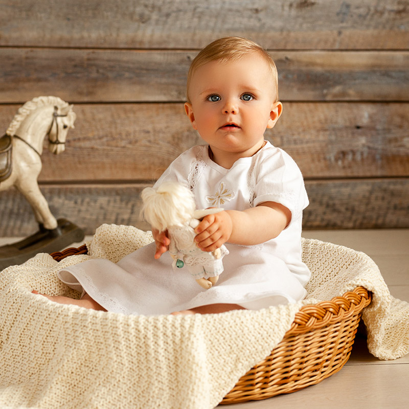 Крестильная рубашка "Светик" универсальная фото 2