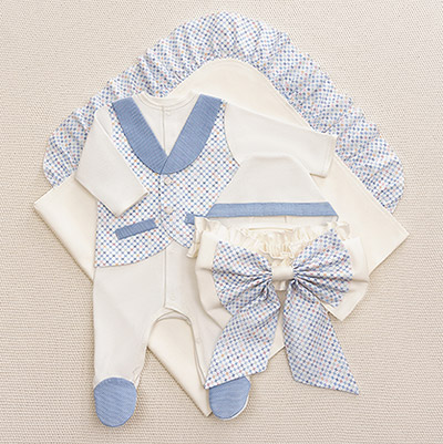 Костюмчик/комплект с уголком Денди фантазер - миниатюра фотографии товара в каталоге ЛиноБамбино