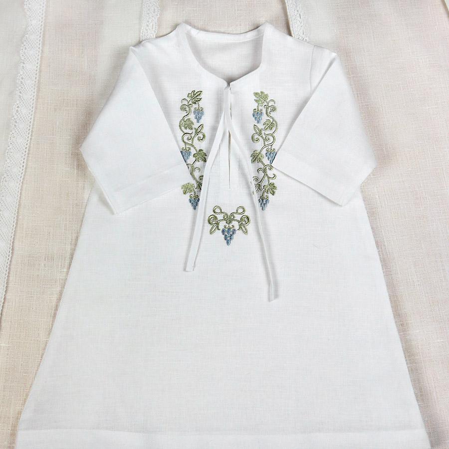 Крестильная рубашка "Владимир" для мальчика фото 6