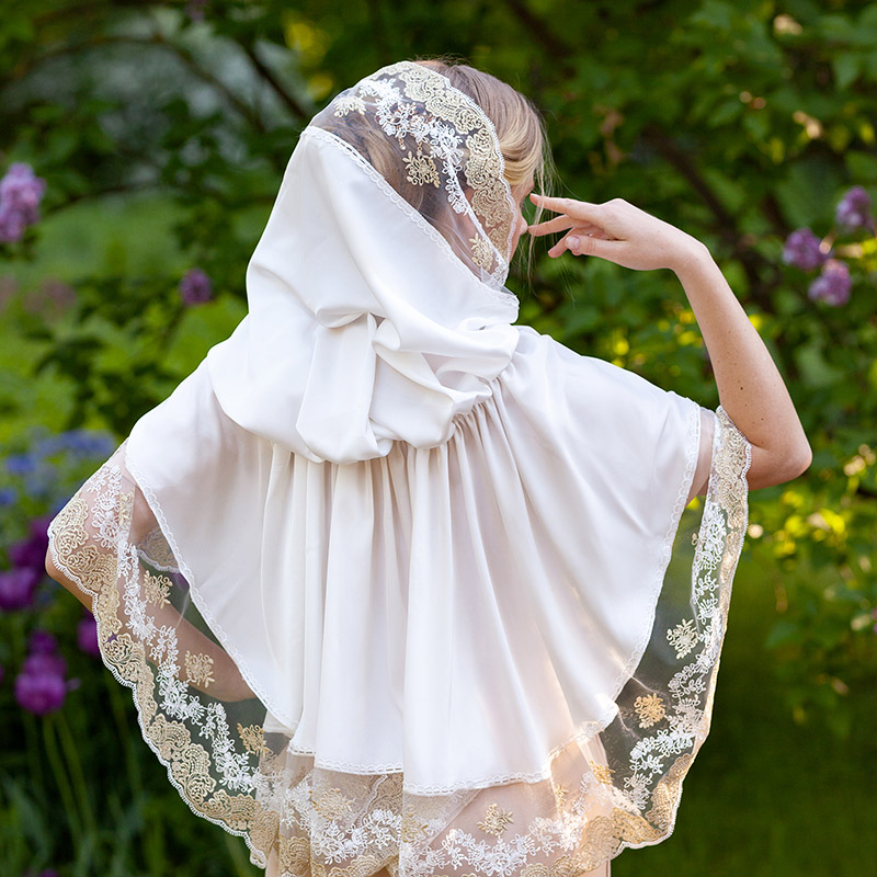 Накидка для таинств "Сияние" женская фото 10