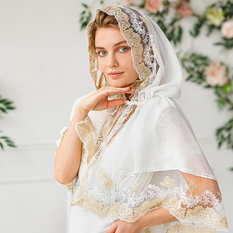 Накидка для таинств "Сияние" женская фото 5