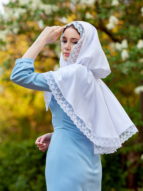 Церковный капор "Александра" фото 5