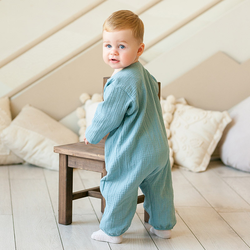 Комбинезон Облачко цунами из муслина фото 1