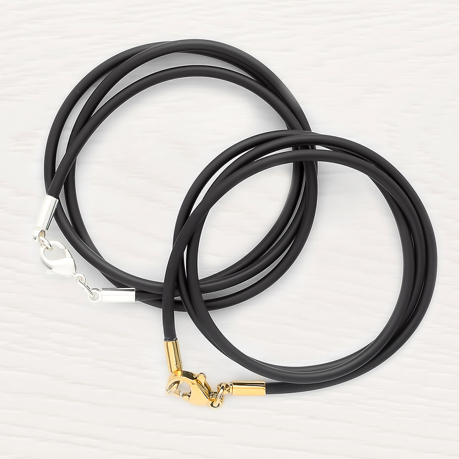 Гайтан каучуковый черный фото 1