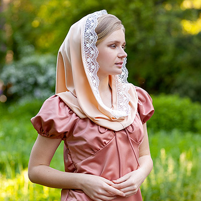 Снуд-хомут для церкви "Мелитина" - фото из магазина ЛиноБамбино