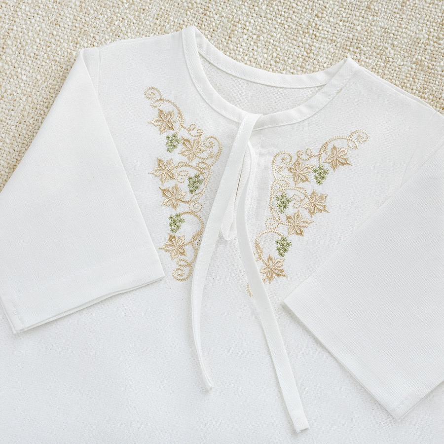 Крестильный комплект "Георгий" для мальчика с пеленкой фото 11