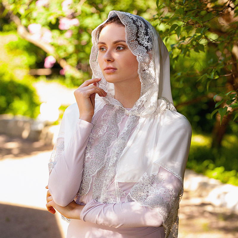 Накидка для таинств "Сияние" женская фото 12