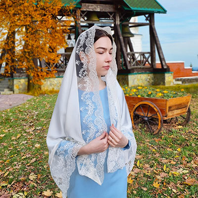 Накидка Покров - фото из магазина ЛиноБамбино