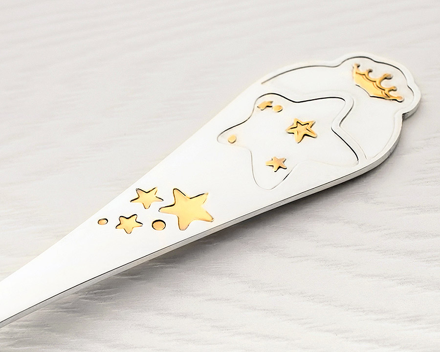 Серебряная ложка "Звездочка"