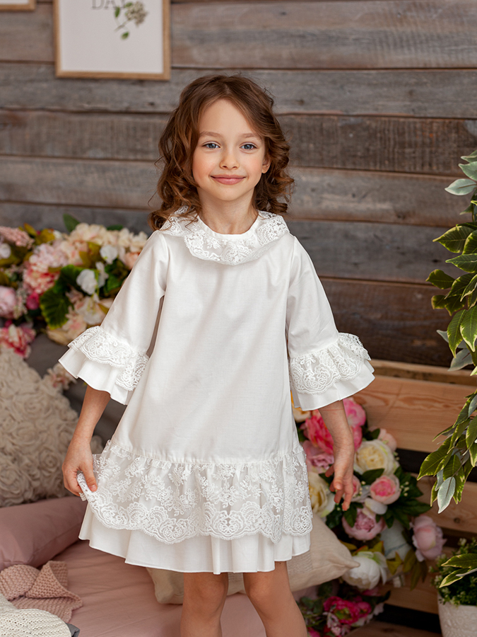 Нарядное платье для девочки "Зефир" фото 2